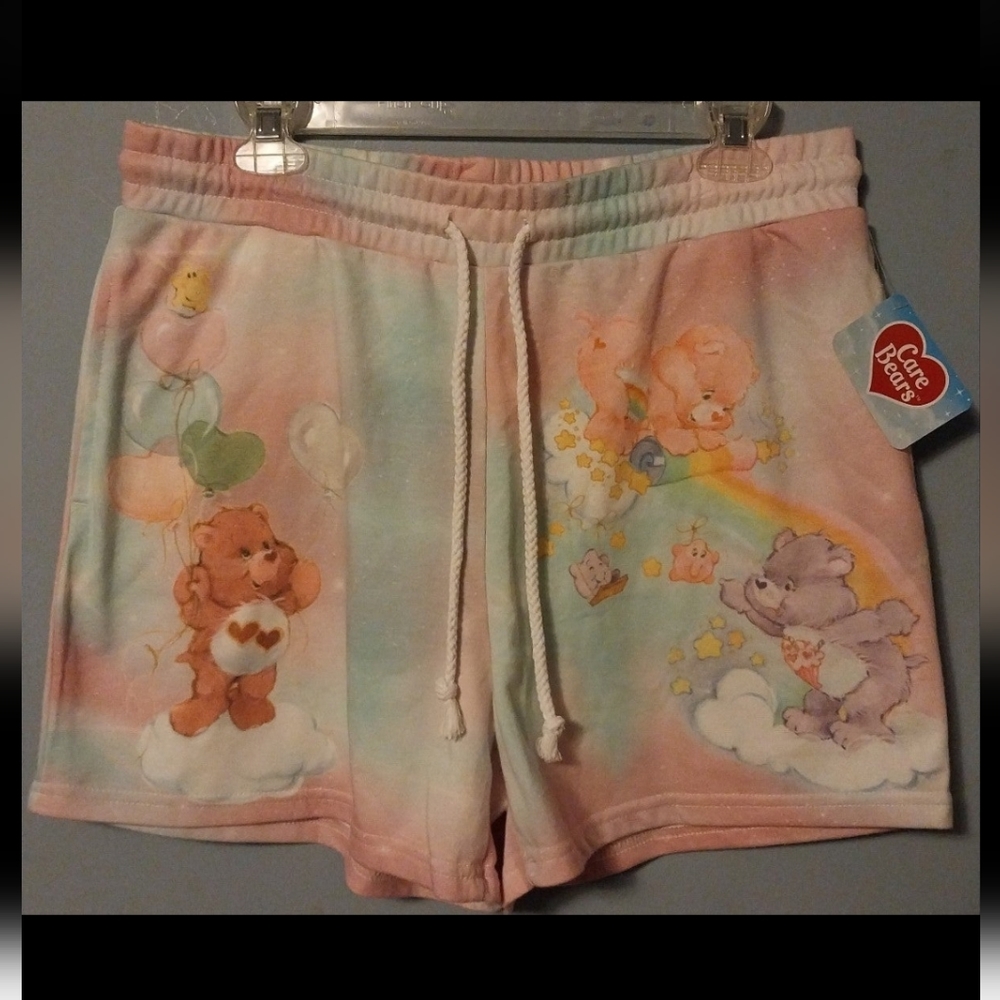 XL Care Bears women's jogging shorts